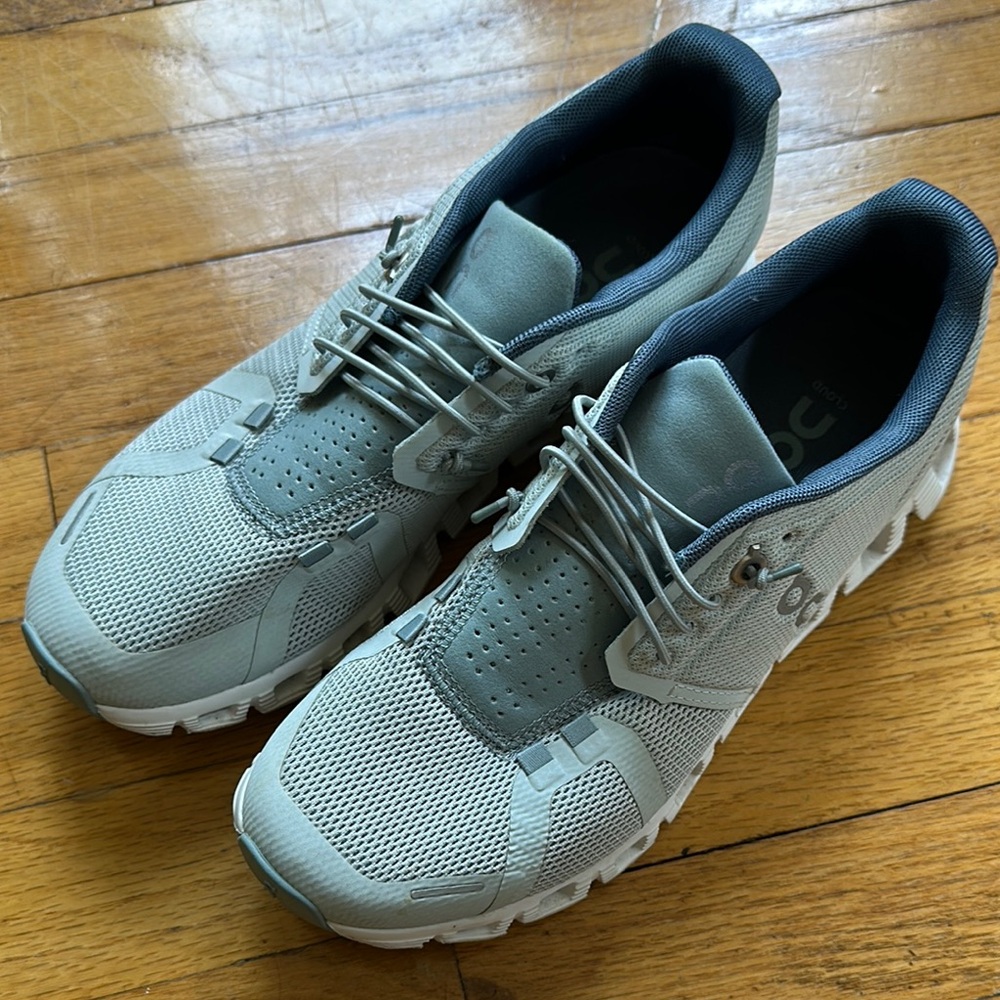 On Women's Cloud Sneakers in Gray